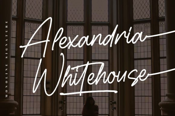 Alexandria Whitehouse Typeface for Elegant Branding