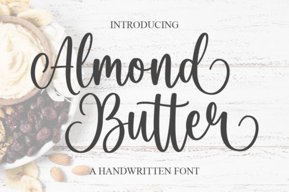 Almond Butter Font for Elegant Business Branding