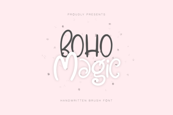 Boho Magic: The Handwritten Font That Elevates Brand Identity