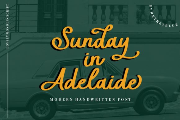 Branding with Sunday in Adelaide Typeface