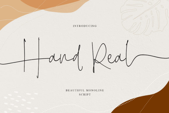 Hand Real: The Perfect Script Font for Crafters