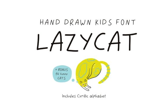 Lazycat Font Review: A Sweet Handwritten Script for Designers