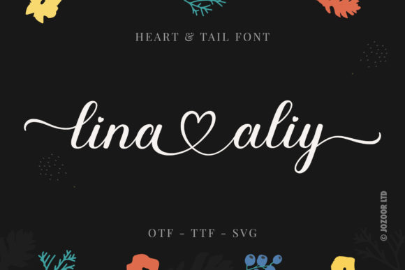 Lina Aliy Typeface for Elegant Branding