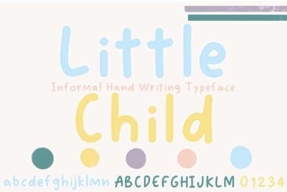 Little Child Font: Authentic Handwritten Typography