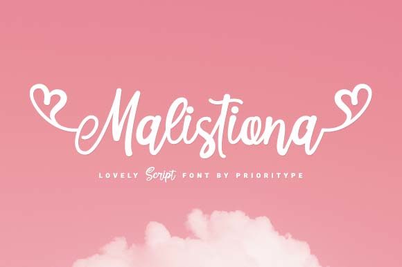 Malistiona Font: Elegant Script for Crafters