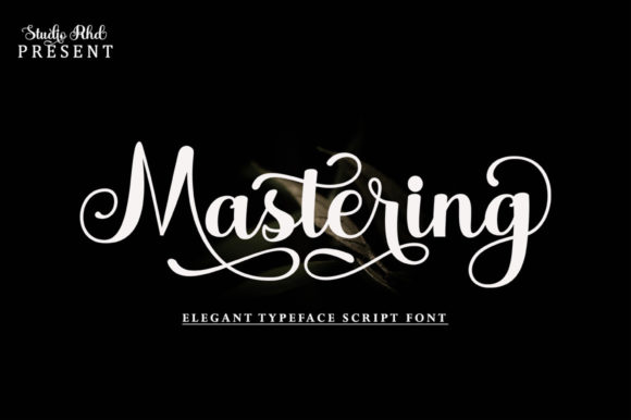 Mastering: The Elegant Handwritten Font for Branding