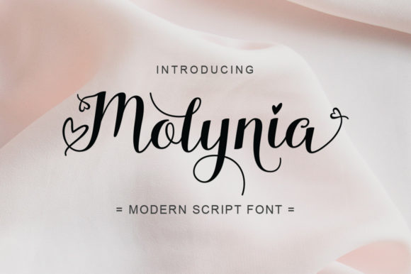 Molynia Typeface for Elegant Web Design