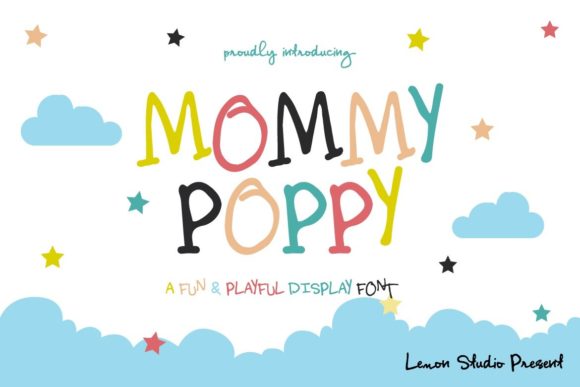 Mommy Poppy: The Playful Handwritten Font for Creators