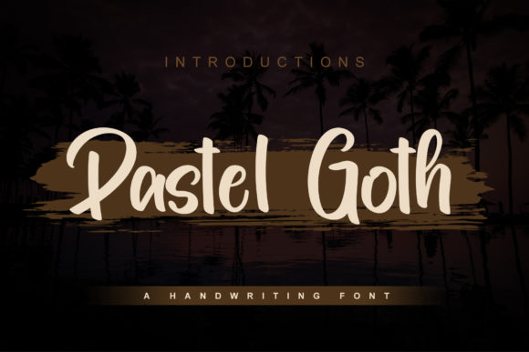 Pastel Goth: A Whimsical Script Handwritten Font for Editorial Design