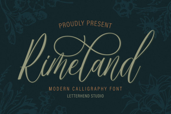 Rimeland: The Script Font for Modern Campaigns