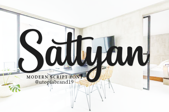 Sattyan: An Elegant Script Handwritten Font for Web Design