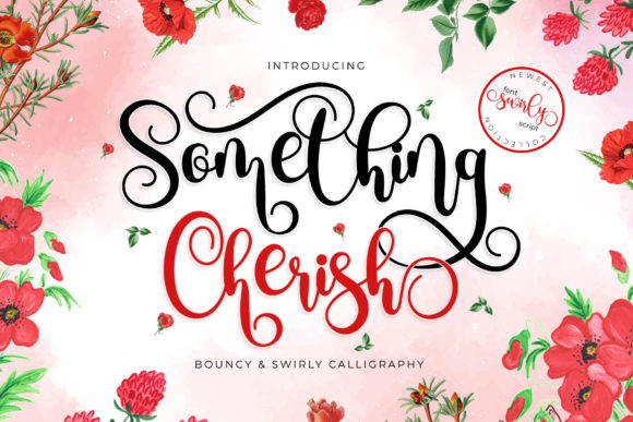 Something Cherish Font for Elegant Business Branding