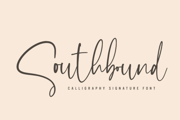 Southbound: The Elegant Script Font for Makers