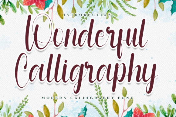 Wonderful Calligraphy Font for Personalized Campaigns
