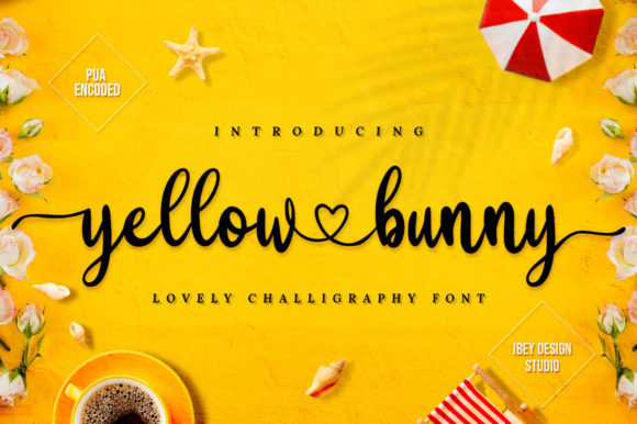 Yellow Bunny Font Review for Makers